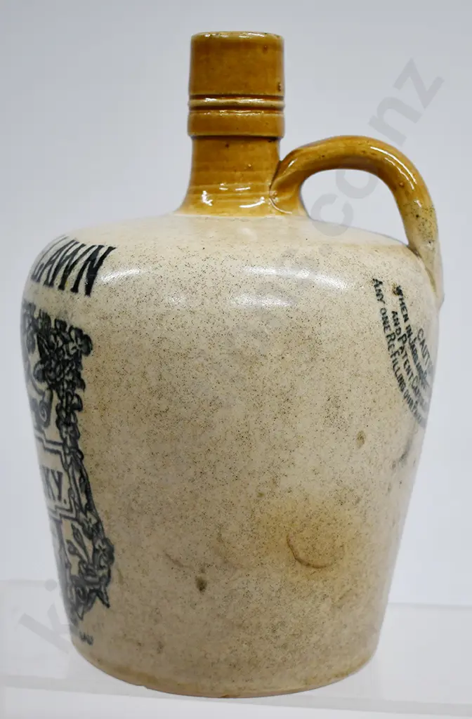 MITCHELL’S CRUISKEEN LAWN STONEWARE WHISKY JUG Image 1++