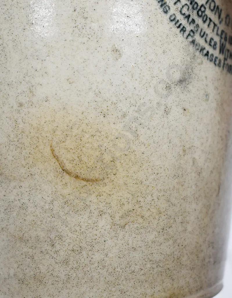 MITCHELL’S CRUISKEEN LAWN STONEWARE WHISKY JUG Image 1++