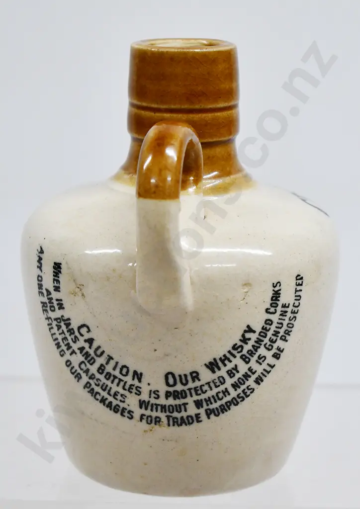 MITCHELL’S CRUISKEEN LAWN STONEWARE WHISKY JUG Image 1++