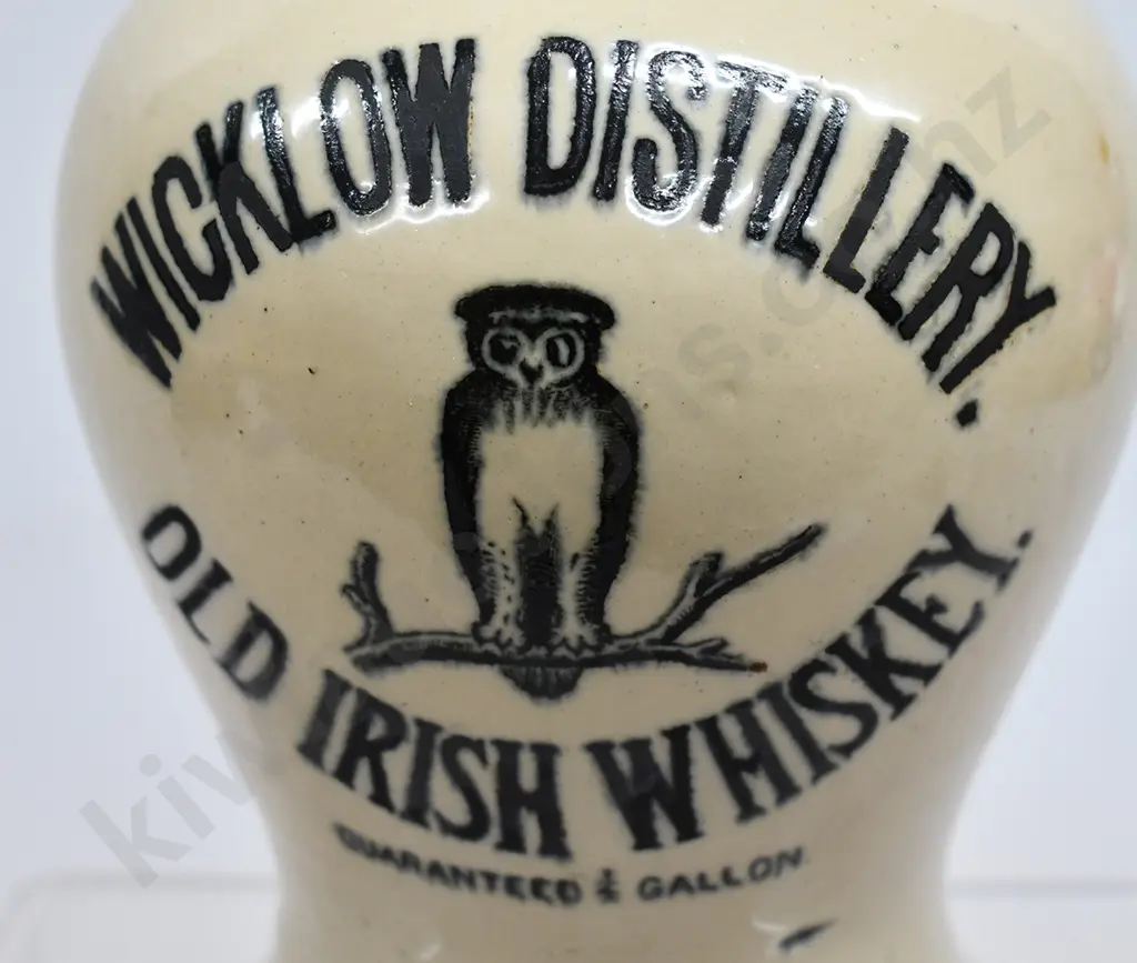 WICKLOW DISTILLERY STONEWARE WHISKEY JUG Image 1++