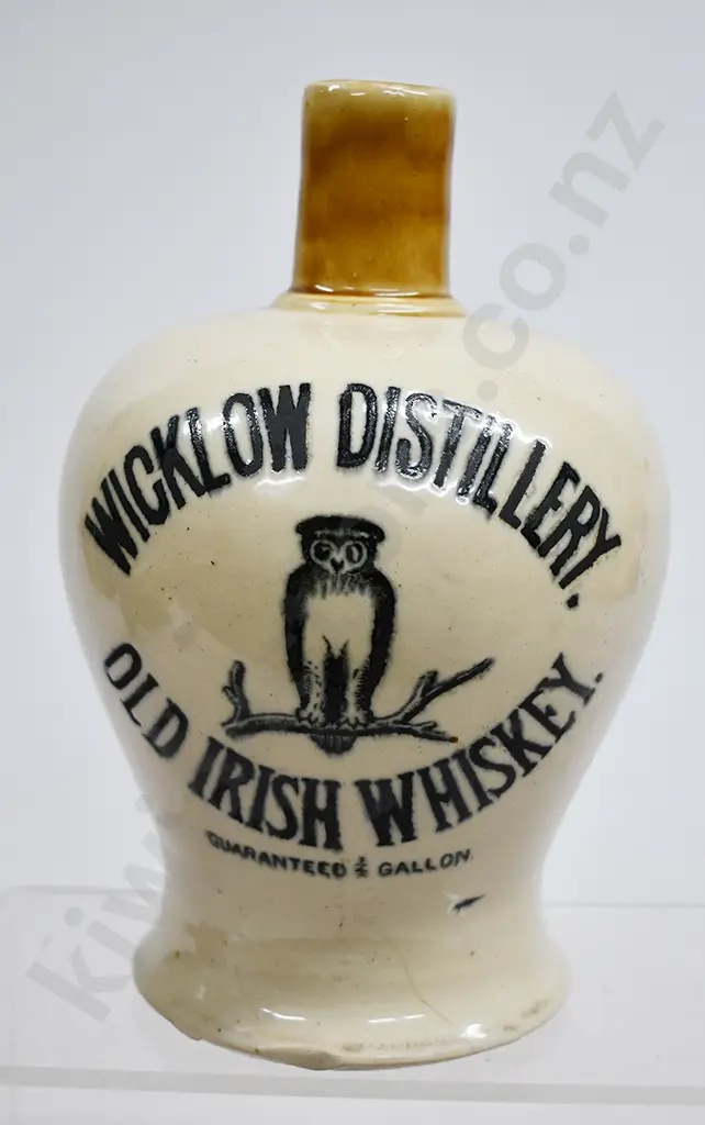 WICKLOW DISTILLERY STONEWARE WHISKEY JUG Image 1++