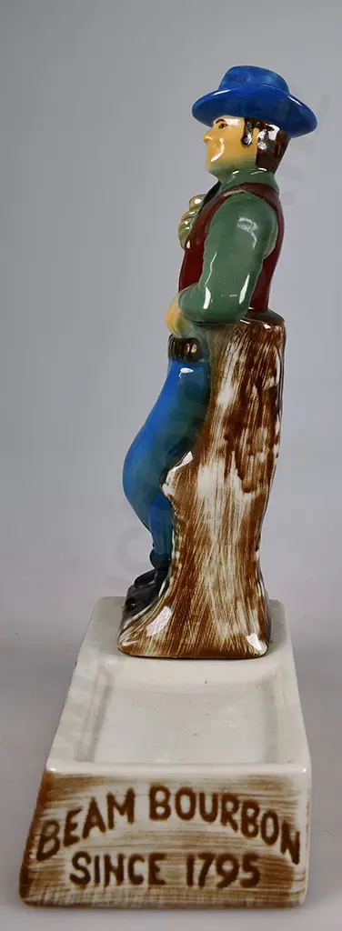 JIM BEAM COWBOY FIGURE Image 1++