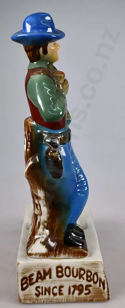 JIM BEAM COWBOY FIGURE Image 1++
