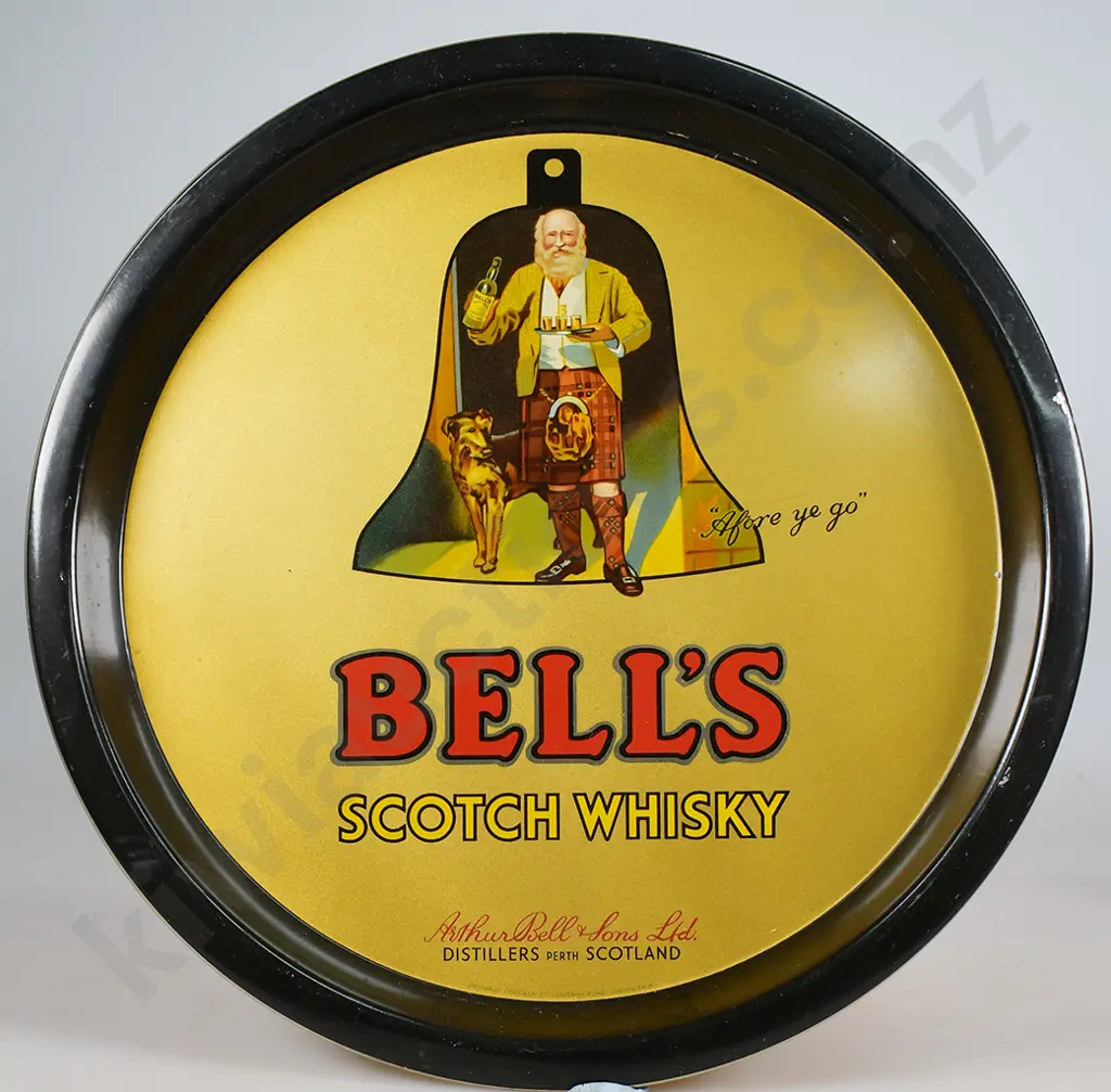 BELL'S SCOTCH WHISKY DRINKS TRAY Image 1++