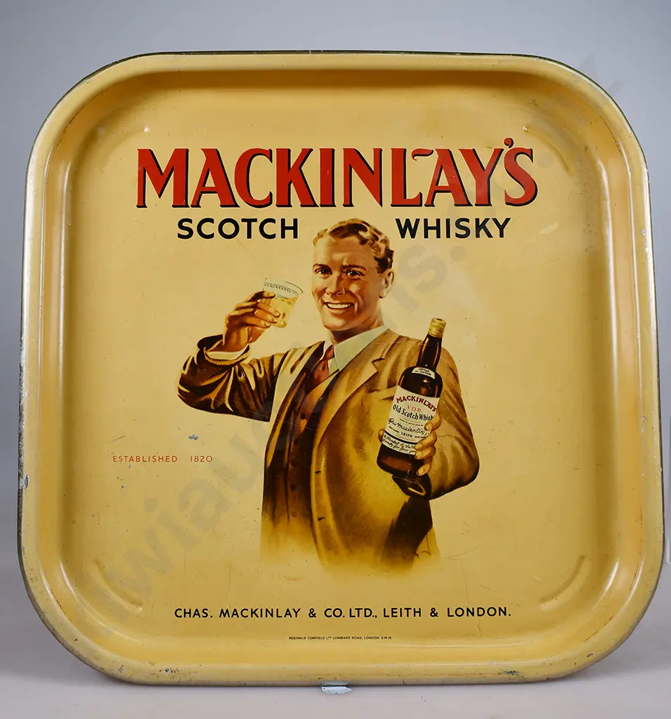 MACKINLAY'S SCOTCH WHISKY DRINKS TRAY Image 1++