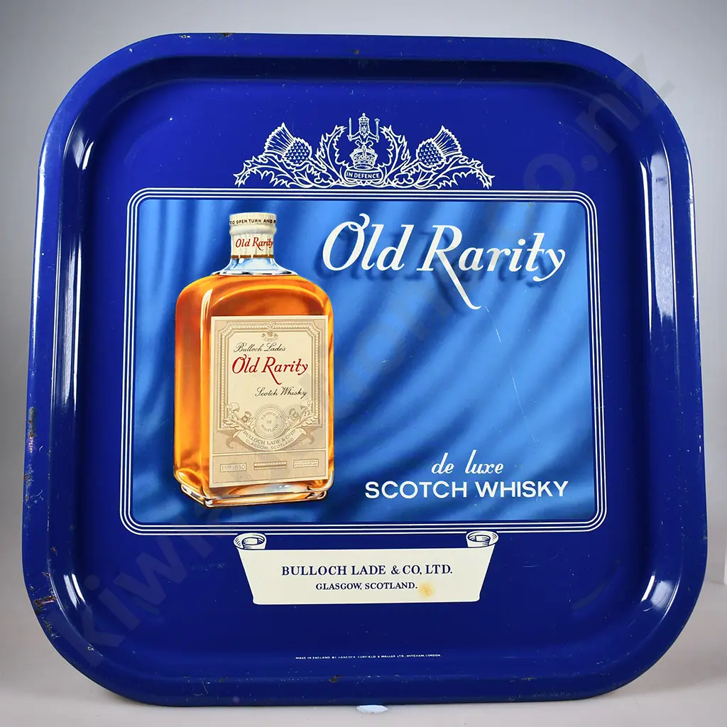OLD RARITY SCOTCH WHISKY DRINKS TRAY Image 1++
