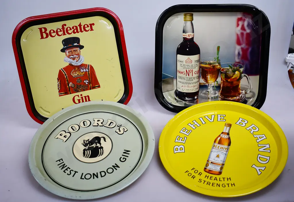 ASSORTED GIN DRINKS TRAYS Image 1++
