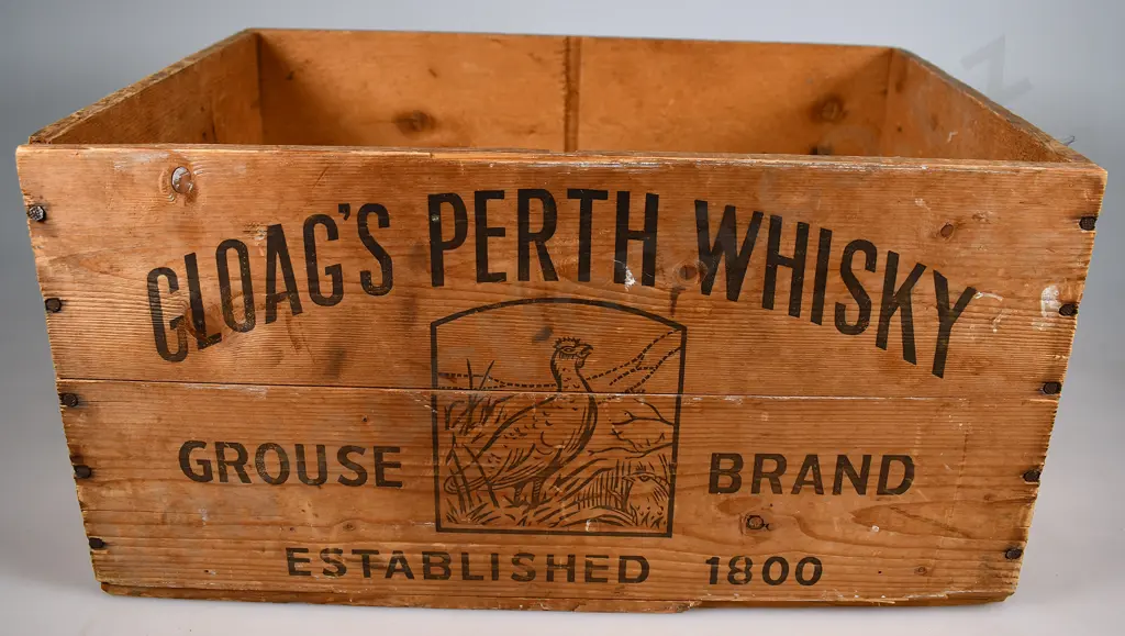 GLOAG'S PERTH WOODEN BOX Image 1++