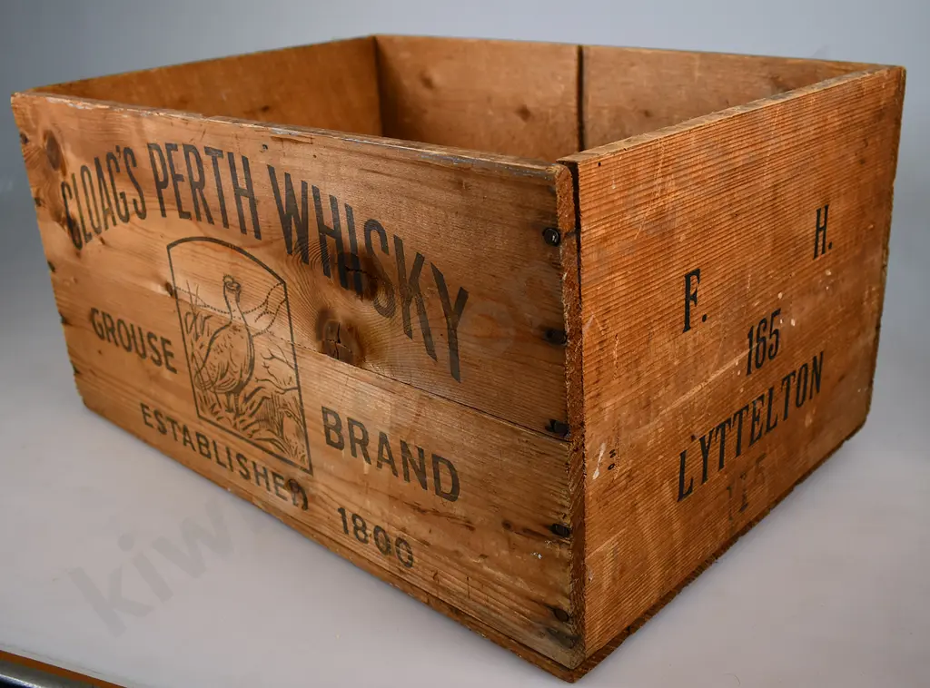 GLOAG'S PERTH WOODEN BOX Image 1++
