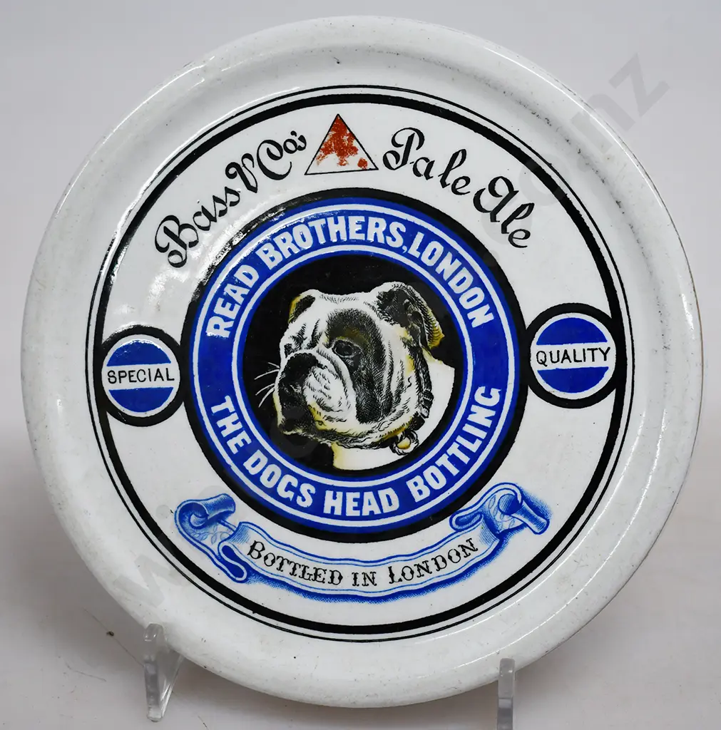 BASS PALE ALE CERAMIC COASTER Image 1++