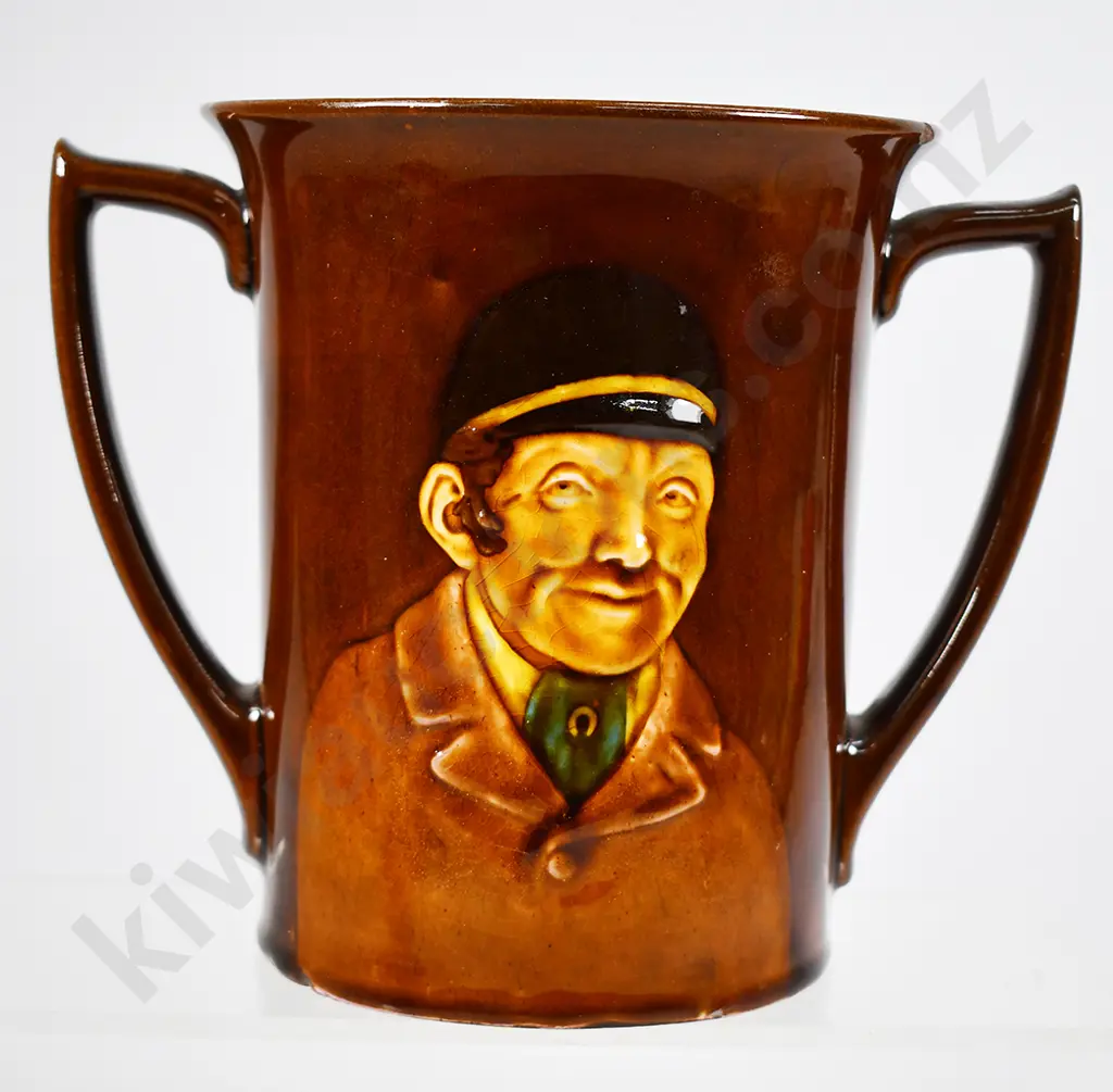 ROYAL DOULTON KINGSWARE LOVING CUP SPORTING SQUIRE Image 1++