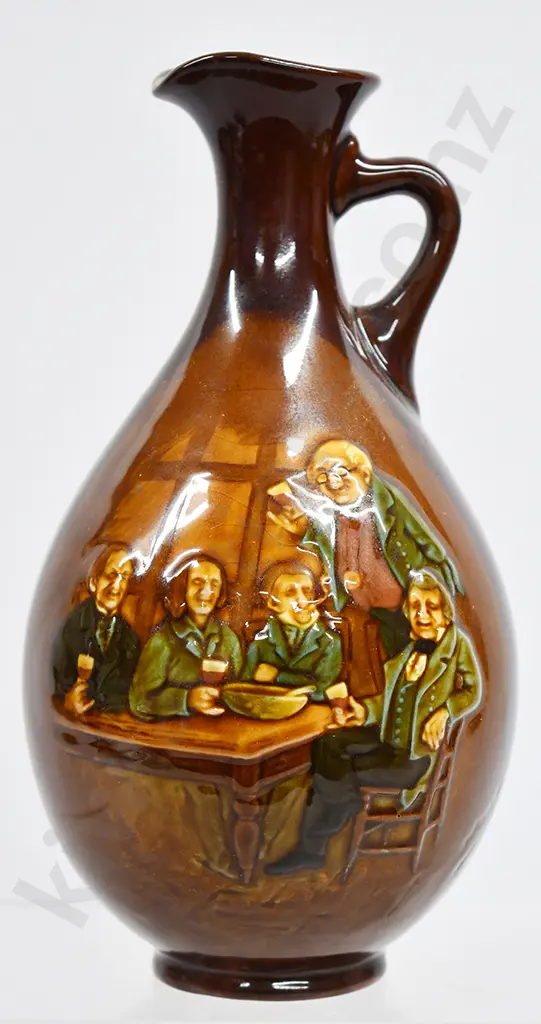 ROYAL DOULTON KINGSWARE FLASK PICKWICK PROPOSES A TOAST Image 1++