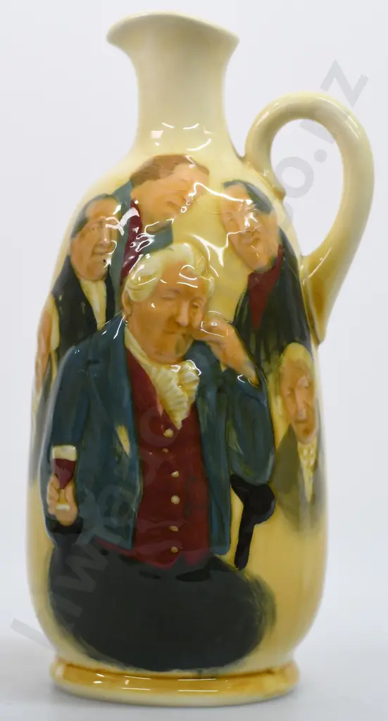 ROYAL DOULTON QUEENSWARE FLASK MEMORIES Image 1++
