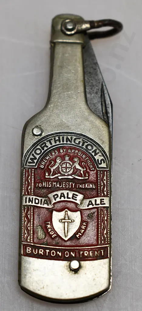WORTHINGTON'S BOTTLE SHAPED POCKET KNIFE Image 1++
