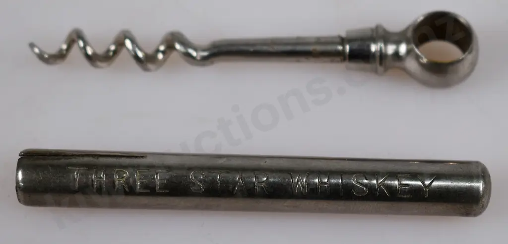 JOHN JAMESON THREE STAR WHISKEY CORKSCREW Image 1++