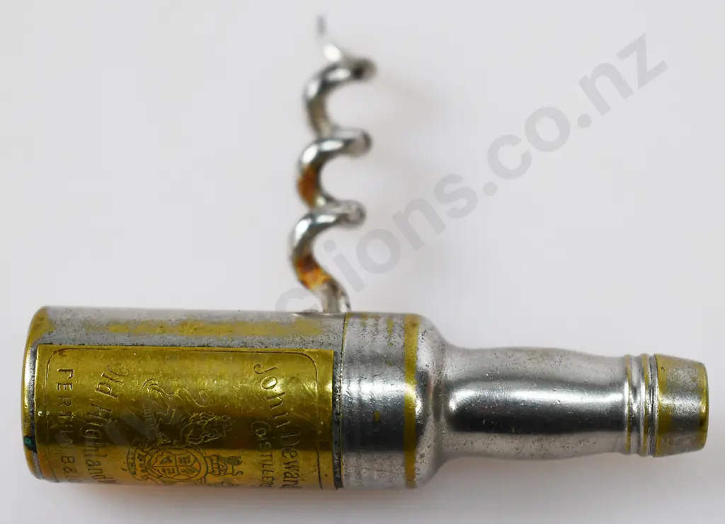 DEWAR'S OLD HIGHLAND WHISKY CORKSCREW Image 1++