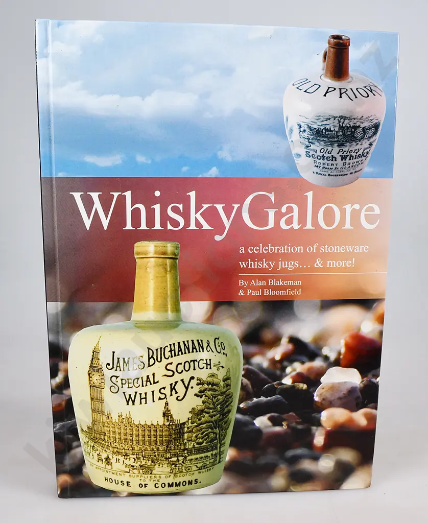 WHISKY GALORE HARD BACK BOOK ON STONEWARE WHISKY JUGS Image 1++