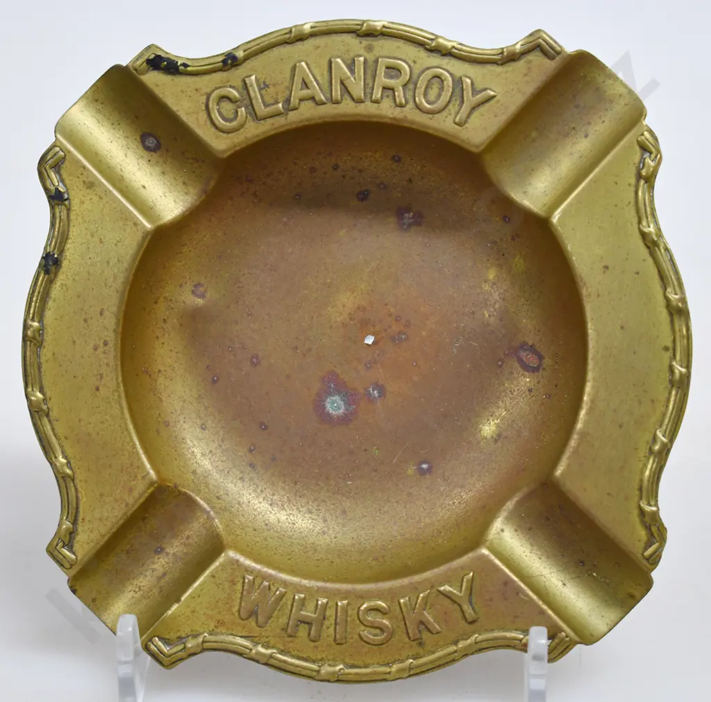 CLANROY & KING GEORGE IV ASHTRAYS Image 1++
