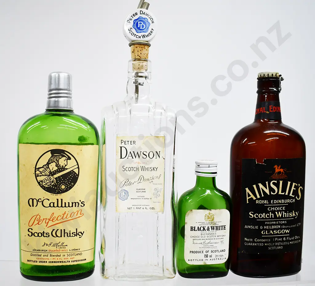 LABELED WHISKY BOTTLES Image 1++