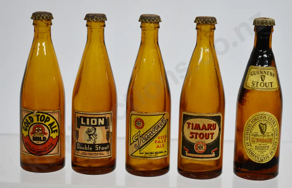 MINIATURE/SAMPLE CROWN TOP BEERS Image 1++