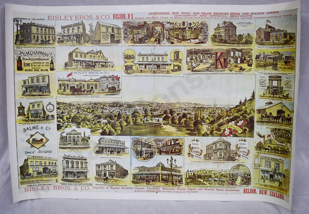NZ BREWERIES POSTER CALENDAR & NELSON POSTER Image 1++