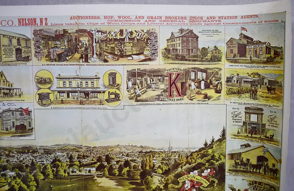 NZ BREWERIES POSTER CALENDAR & NELSON POSTER Image 1++