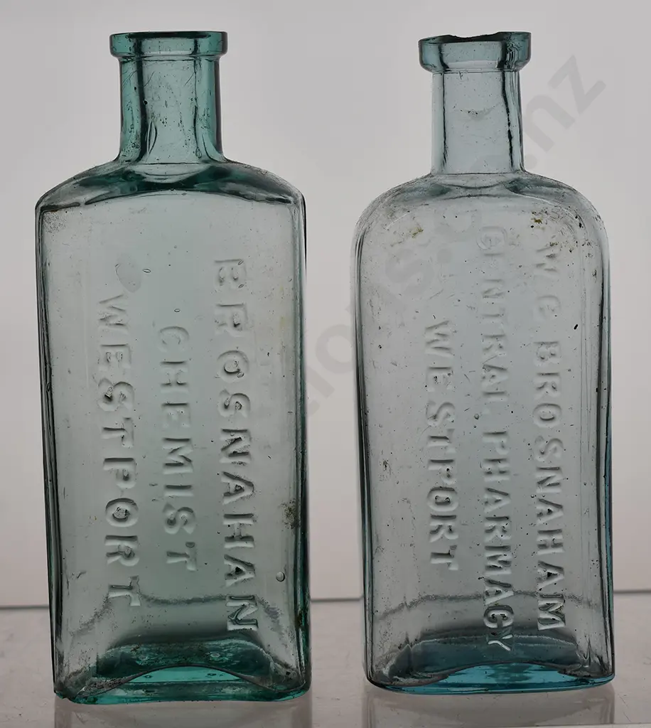 BROSNAHAN WESTPORT CHEMIST BOTTLES Image 1++