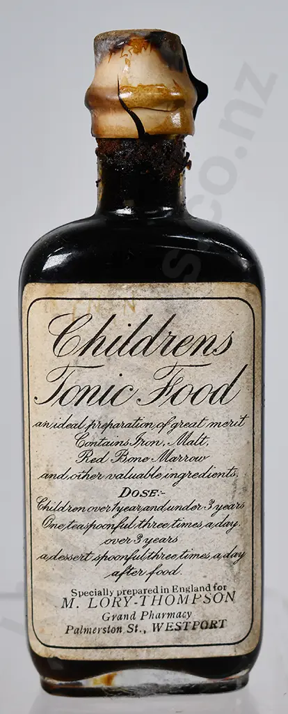 BROSNAHAN'S GRAND PHARMACY, LORY-THOMPSON WESTPORT CHEMIST BOTTLES Image 1++
