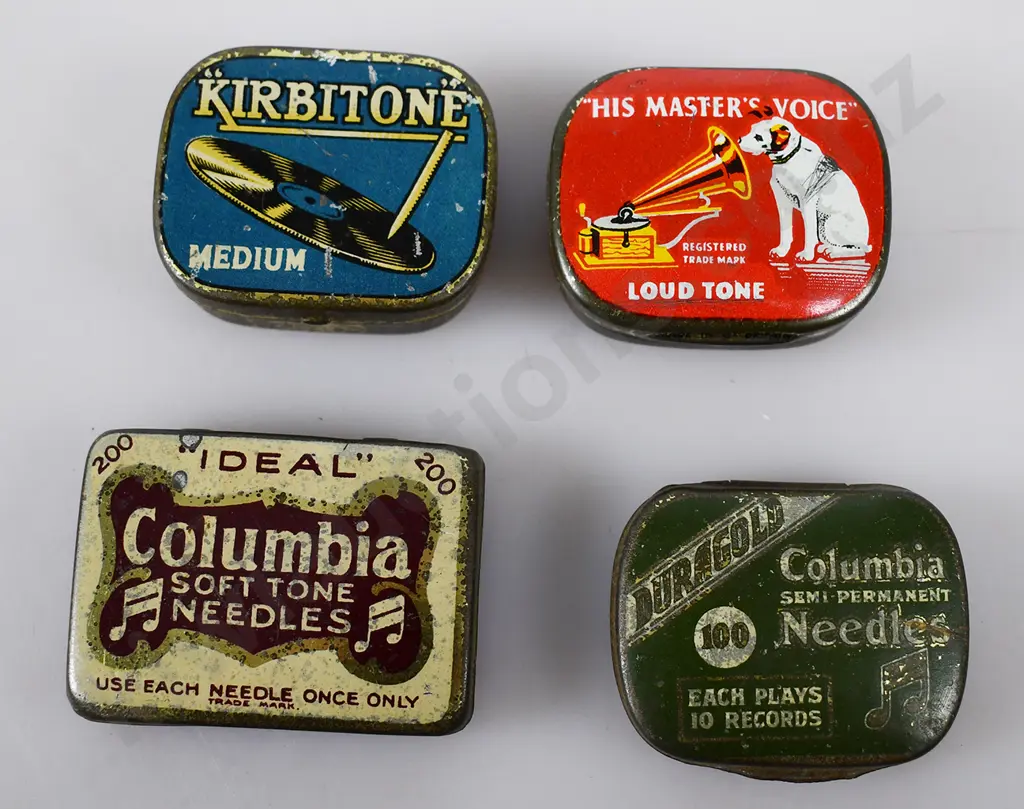 GRAMOPHONE NEEDLE & OTHER TINS Image 1++