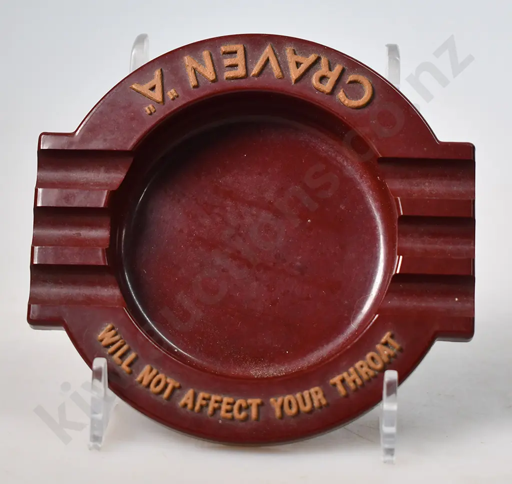 MELAMINE TEAL AIRLINE ASHTRAY Image 1++