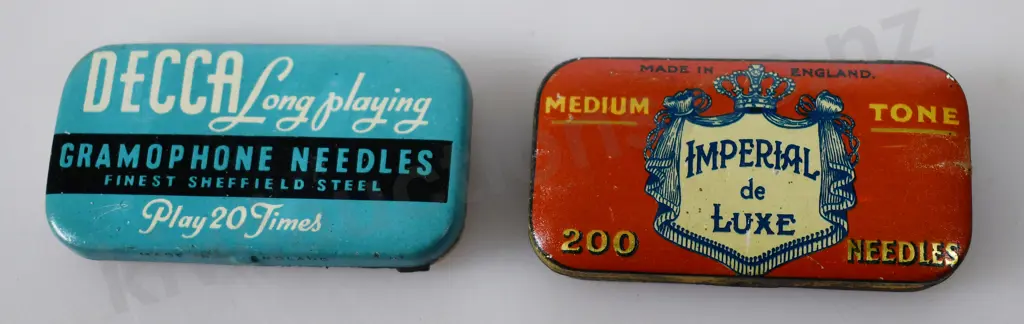 GRAMOPHONE NEEDLE TINS Image 1++