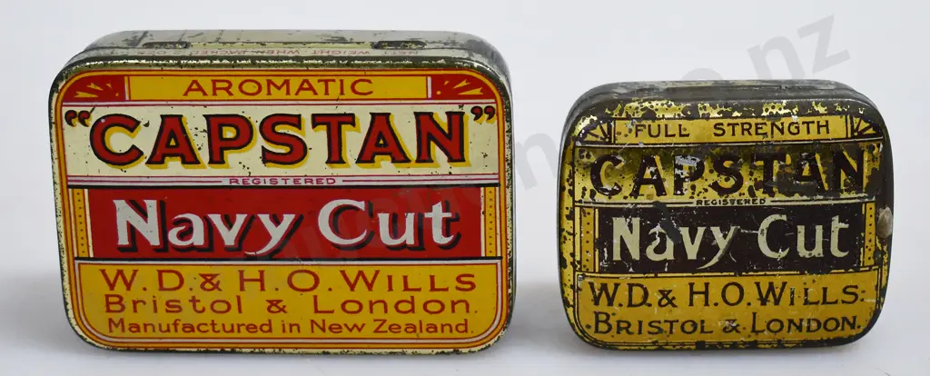 TOBACCO AND OTHER TINS Image 1++