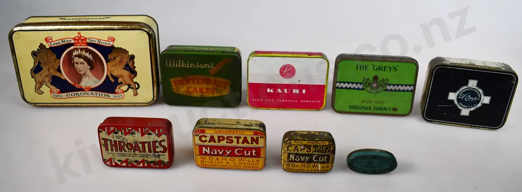 TOBACCO AND OTHER TINS Image 1++