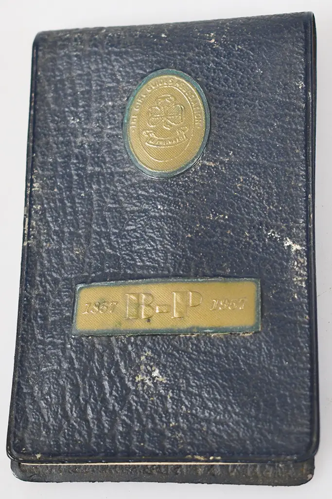 VINTAGE MAP OF CHRISTCHURCH, B.P 1957 NOTEBOOK Image 1++