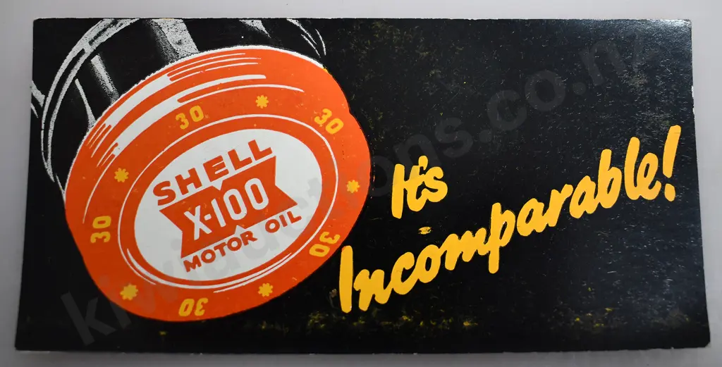 SHELL X-100 MOTOR OIL BLOTTERS Image 1++