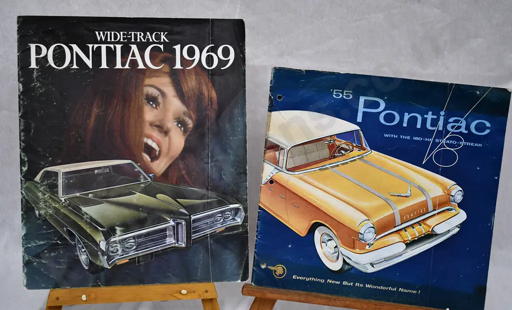 PONTIAC CAR DEALER SALES BROCHURES Image 1++
