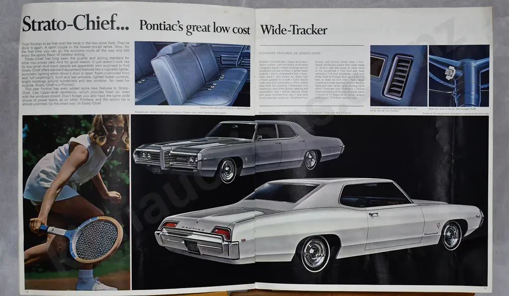 PONTIAC CAR DEALER SALES BROCHURES Image 1++