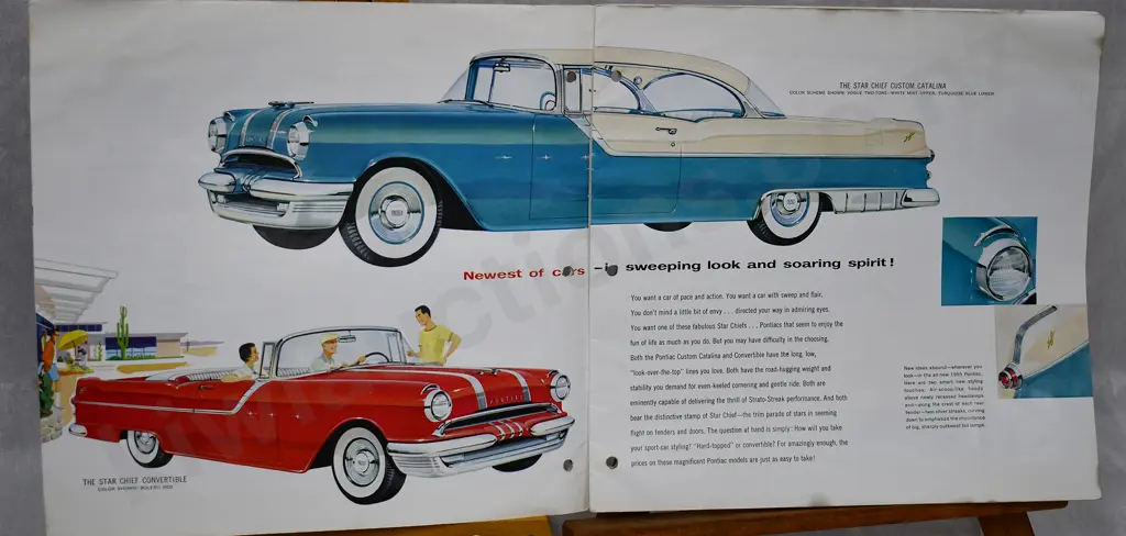 PONTIAC CAR DEALER SALES BROCHURES Image 1++