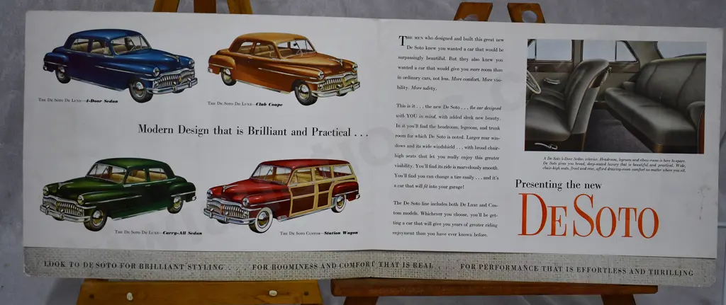 DE SOTO CAR DEALER SALES BROCHURES Image 1++
