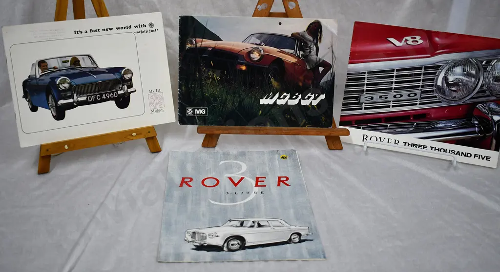 MG & ROVER DEALER SALES BROCHURES Image 1++