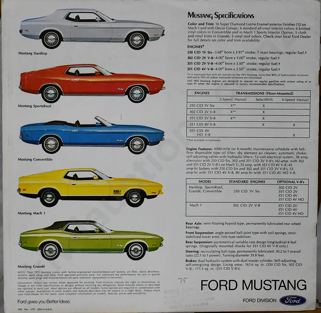 FORD DEALER SALES BROCHURES Image 1++