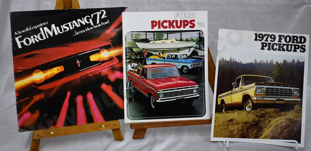 FORD DEALER SALES BROCHURES Image 1++