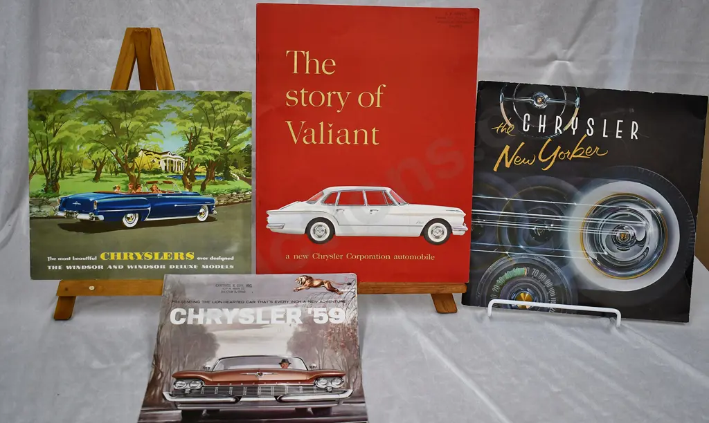 CHRYSLER CAR DEALER BROUCHURES Image 1++