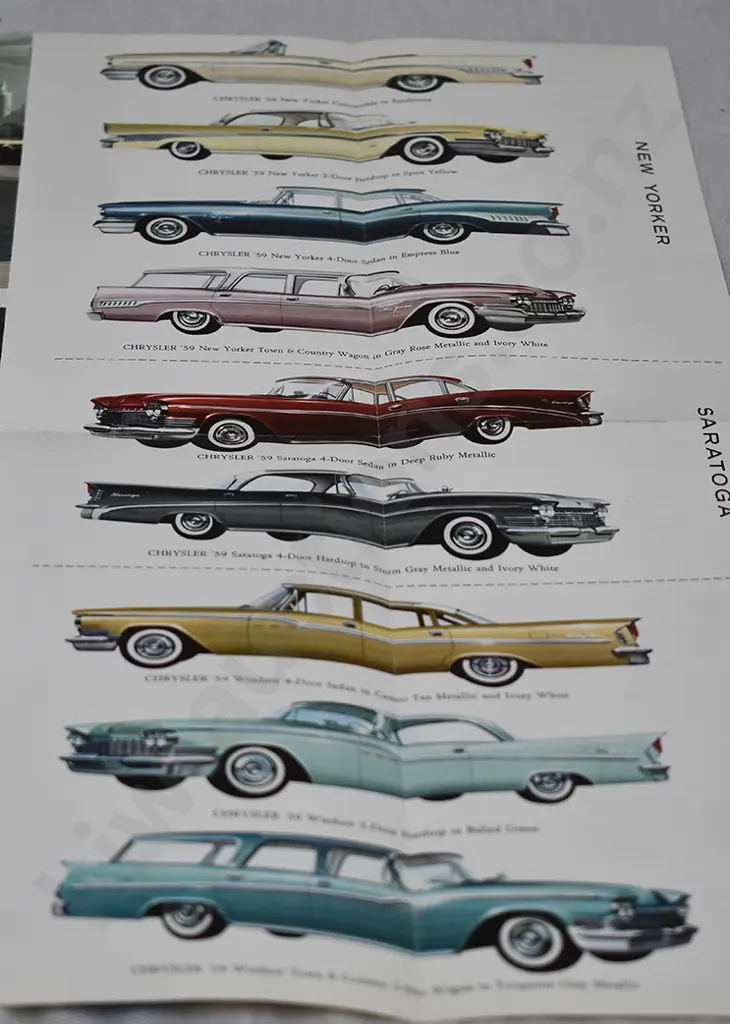 CHRYSLER CAR DEALER BROUCHURES Image 1++
