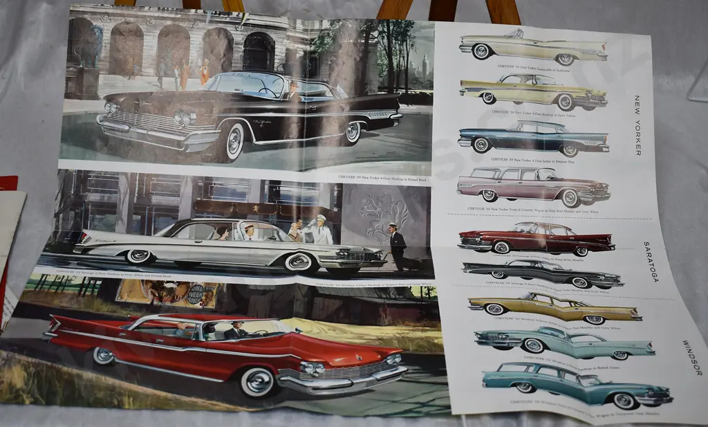 CHRYSLER CAR DEALER BROUCHURES Image 1++