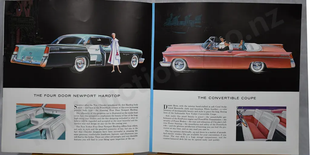 CHRYSLER CAR DEALER BROUCHURES Image 1++