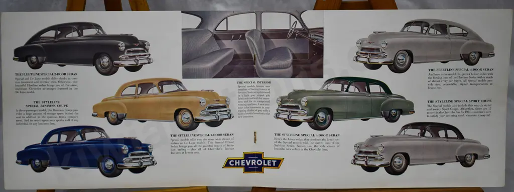 CHEVROLET CAR DEALER BROUCHURES Image 1++