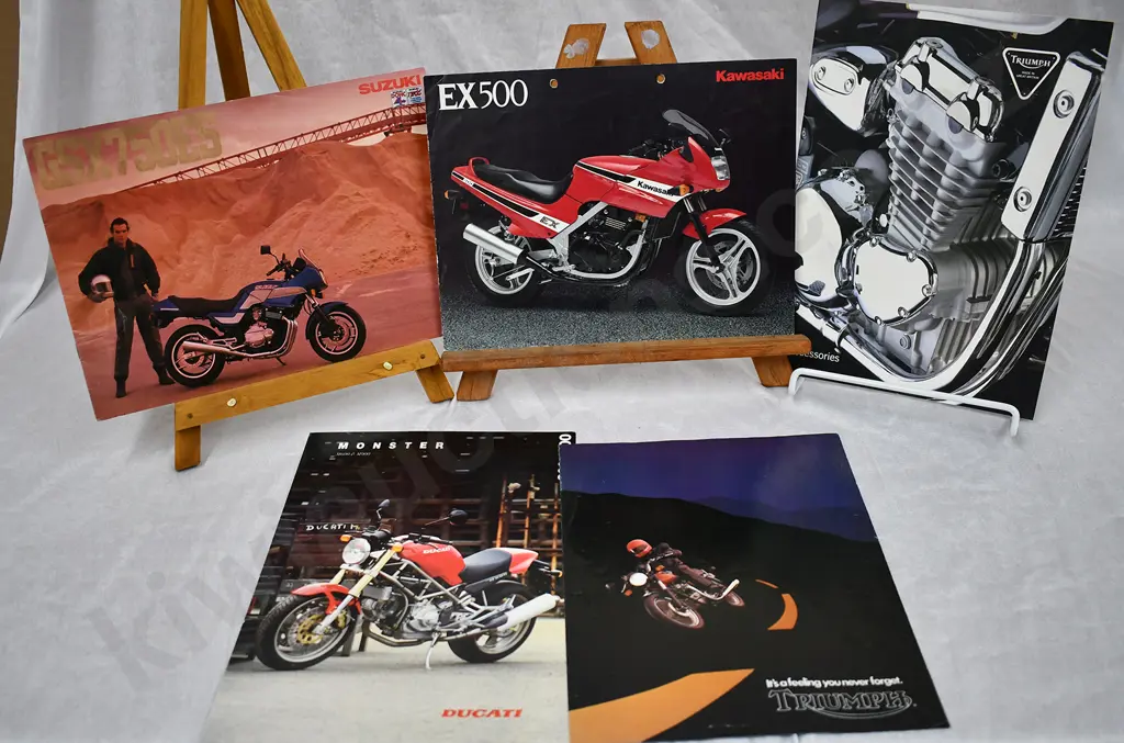 MOTORCYLE DEALER BROUCHURES Image 1++