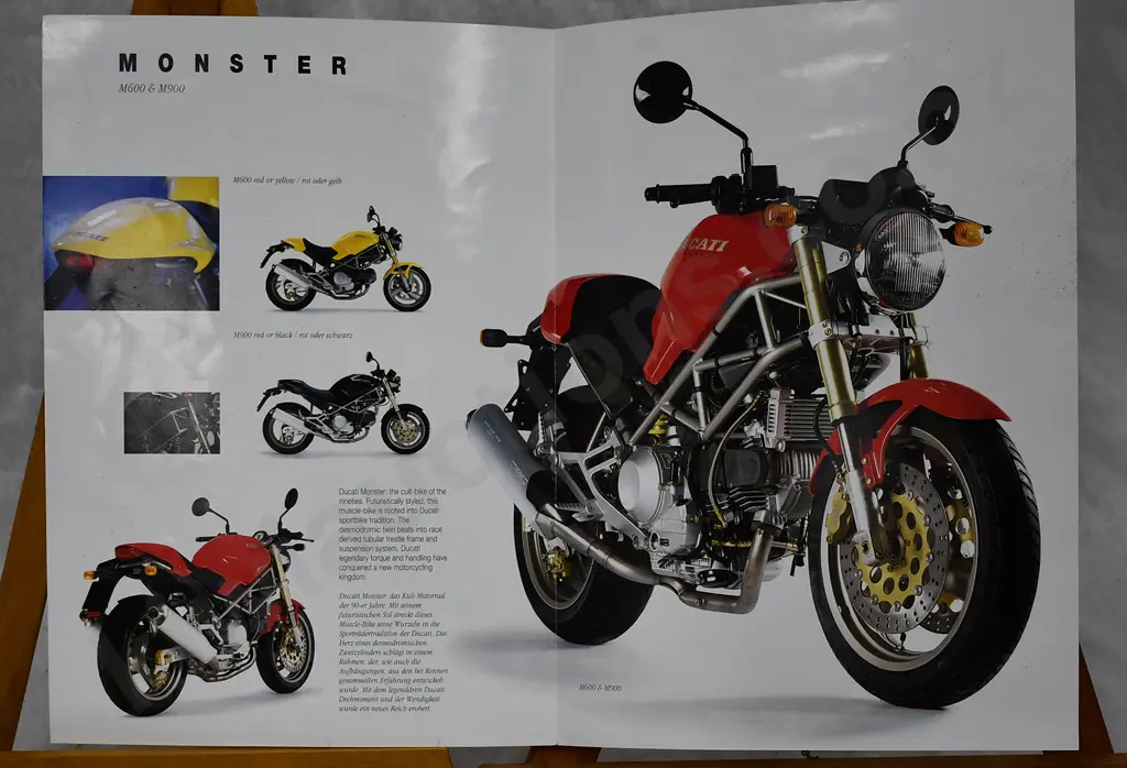 MOTORCYLE DEALER BROUCHURES Image 1++