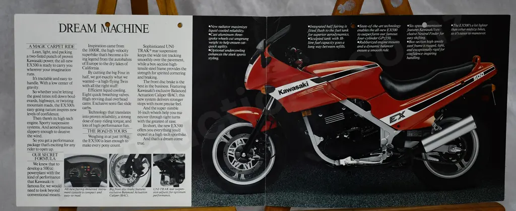 MOTORCYLE DEALER BROUCHURES Image 1++